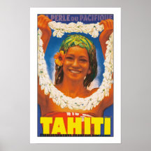 Le Tahiti Affiche