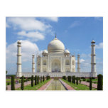 Le Taj Mahal à Âgrâ Inde 7 merveilles du monde Carte Postale