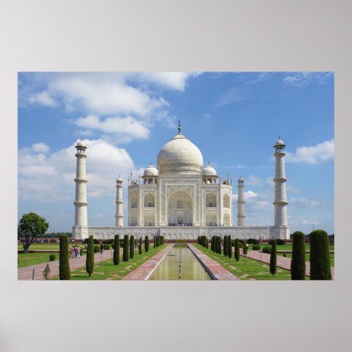 Le Taj Mahal à Âgrâ Inde Posters