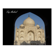 le Taj Mahal a arqué Cartes Postales