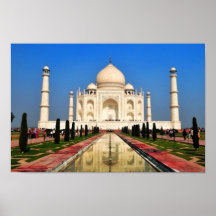 Le Taj Mahal Affiches