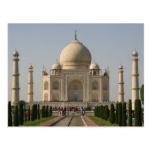 le Taj Mahal Âgrâ Carte Postale
