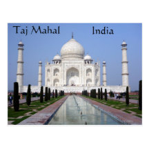 Le Taj Mahal, Âgrâ, Inde Cartes Postales