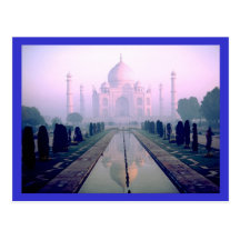 Le Taj Mahal Âgrâ Inde Cartes Postales