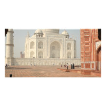 Le Taj Mahal, Âgrâ, Inde Modèle Pour Photocarte