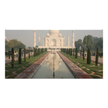 Le Taj Mahal, Âgrâ, Inde Photocartes