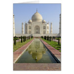 Le Taj Mahal, Âgrâ, uttar pradesh, Inde, Carte De Vœux