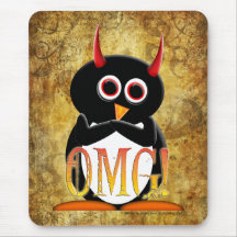 Le tapis de souris mauvais du TM de projet de ping