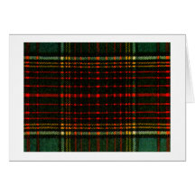 Le tartan colore Anderson les cadeaux de Zazzle de Cartes De Vœux