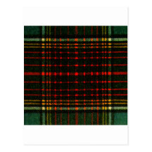 Le tartan colore Anderson les cadeaux de Zazzle de Carte Postale