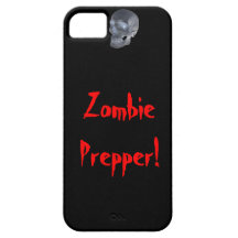 Le téléphone des prepper de zombi coque Case-Mate iPhone 5