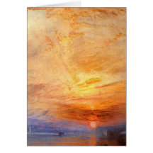 Le Temeraire de combat Cartes De Vœux