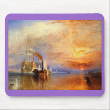 Le Temeraire de combat Tapis De Souris