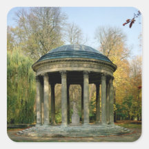 Le temple de l'amour dans Parc du Petit Stickers Carrés