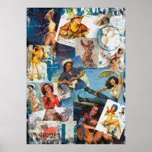Le Texas éclectique : No. vintage 2 de collection  Posters