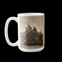 Le "Texas, maison tasse d'esprit pionnier" tasses