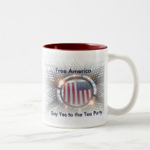 Le thé américain 2012 tasse de deux tons libèrent 