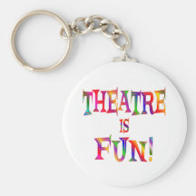 Le théâtre est amusement porte-clés