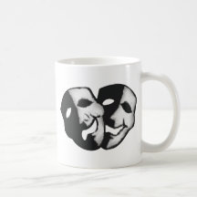 Le théâtre est la vie tasse à café