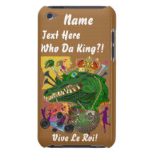 Le thème de partie de mardi gras regardent svp des coque iPod touch Case-Mate