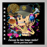 Le thème de partie de mardi gras regardent svp des affiche