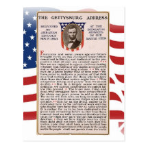 Le thème d'inauguration d'Obama d'adresse de Getty Cartes Postales