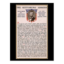 Le thème d'inauguration d'Obama d'adresse de Getty Cartes Postales