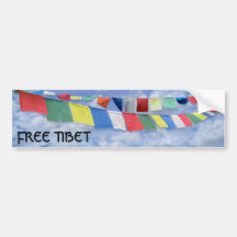 Le Thibet libre Adhésifs Pour Voiture