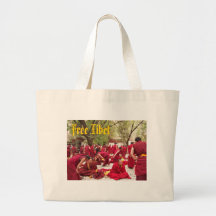 Le Thibet libre Sac Fourre-tout