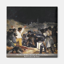 Le tiers de mai, Espagnol : EL Tres De Mayo Aimants