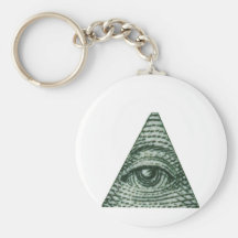 Le tout l'oeil voyant porte-clefs