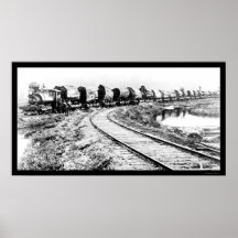 Le train de rr avec le séquoia note 1919 posters