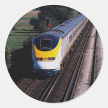 Le train de voyageurs d'Eurostar Autocollants