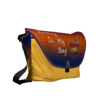 Le tricot est mon sac messenger à Rickshaw de sac Besaces
