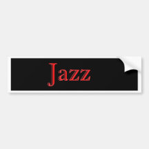 Le trio de jazz moderne adhésifs pour voiture