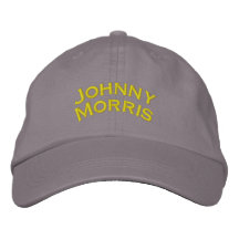 Le type Morris a brodé le chapeau Chapeau Brodé