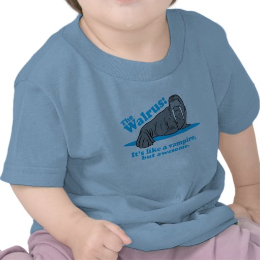Le vampire de morse t-shirt