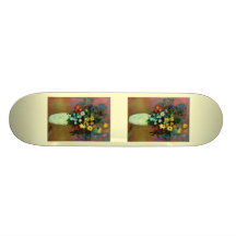 Le vase d'Odilon Redon avec Flowers (1914) Skateboards Personnalisés