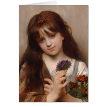 Le vendeur de fleur carte