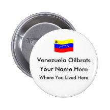Le Venezuela Oilbrats - bouton customisé Pin's Avec Agrafe