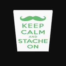 Le vert gardent le calme et le stache dessus impressions sur toile