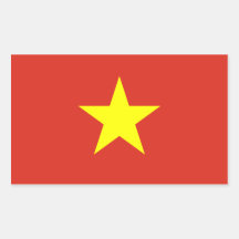 Le Vietnam/drapeau vietnamien Adhésif