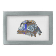 Le vieux hibou sage boucle de ceinture