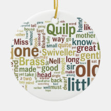 Le vieux magasin de curiosité ornement de noël