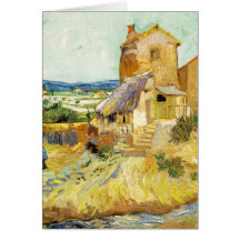 Le vieux moulin cartes de vœux