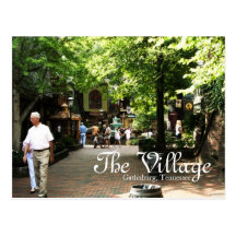 Le village dans Gatlinburg, carte postale du Tenne
