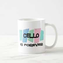 Le violoncelle est Forever Tasse À Café