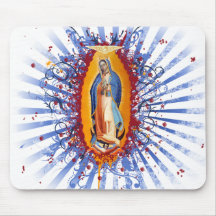 Le Virgen De Guadalupe ! Regardez plus étroitement Tapis De Souris