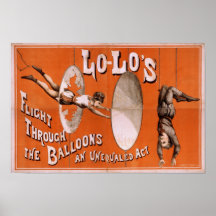 Le vol de Lo-Lo par l'affiche de VAUDEVILLE d'acte