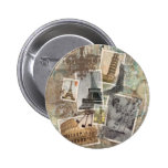 Le voyage vintage l'Europe photographie Paris Badge